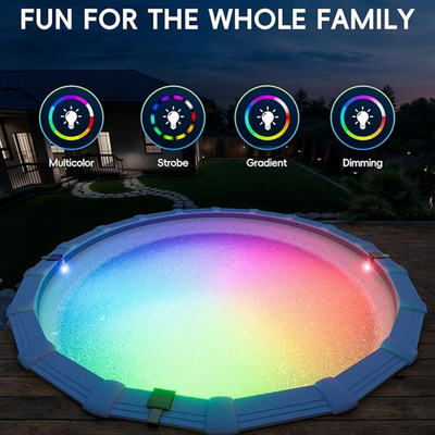 🌴 2026 HOT SALE ☀️ Premium Poolside Solar Light for Magical Backyard Nights 💦
