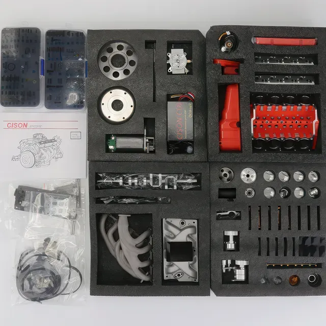 🎉Last Day Promotion 50% OFF + FREESHIPPING🔥 - Gasoline OHV V8 Small-block Engine Model Kits